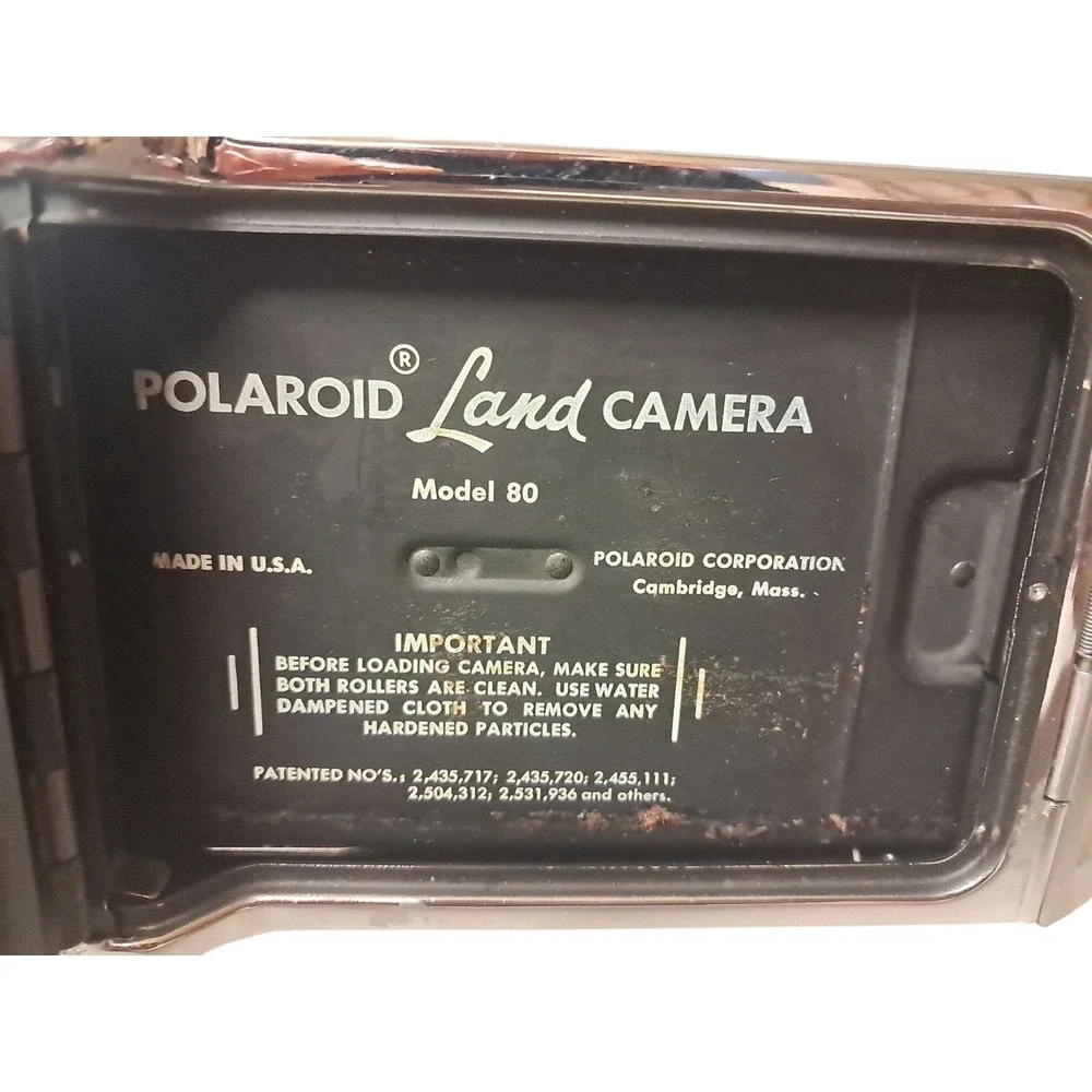 VTG Polaroid Land Camera Highlander Vintage Model 80 NOT TESTED